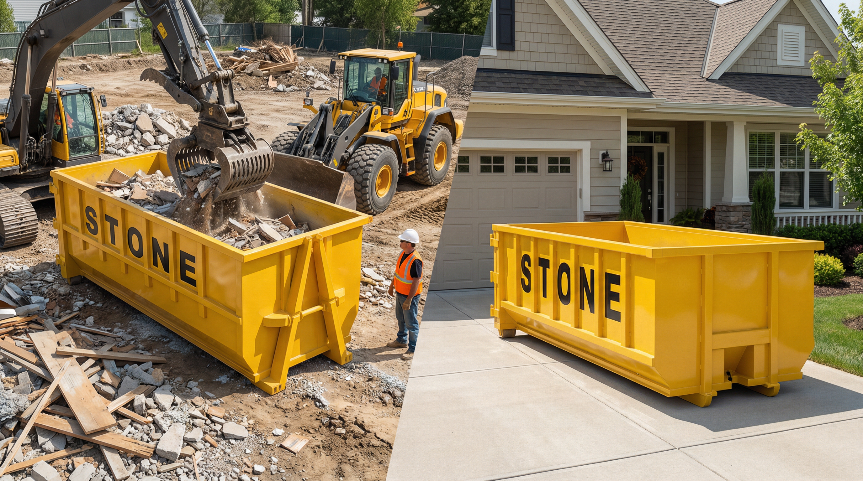 Roll-off dumpster rental services in upstate New York